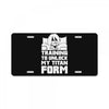 training to unlock my titan form License Plate