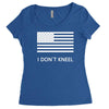 i don't kneel Women's Triblend Scoop T-shirt