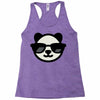 cool panda Racerback Tank