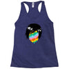 lovely face Racerback Tank