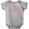 Camping Red Baby Bodysuit