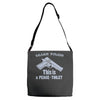 learn polish peace Adjustable Strap Totes