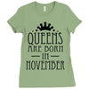 queens are born in november (2) Ladies Fitted T-Shirt