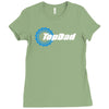 top dad mens funny novelty Ladies Fitted T-Shirt