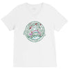 angry bulldog V-Neck Tee
