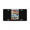 vw camper van fronts, ideal gift or birthday present License Plate