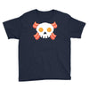 Bacon Egg Skull Youth Tee