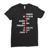 take a knee Ladies Fitted T-Shirt