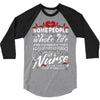 nurse 3/4 Sleeve Shirt