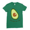 avocado fan club Ladies Fitted T-Shirt