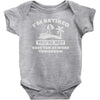 i'm retired Baby Onesie