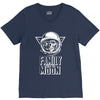 Family Trip To Moon V-Neck Tee