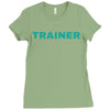 TRAINER - BROAD CITY Ladies Fitted T-Shirt
