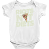 riots not diets Baby Bodysuit