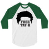 Free Tay-K Vector Art T-Shirt 3/4 Sleeve Shirt