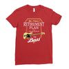 retirement plan Ladies Fitted T-Shirt