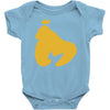 king gorilla Baby Onesie
