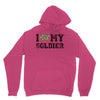 i love my soldier regular camouflage Unisex Hoodie