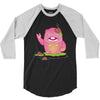 mrs yetti and her poops 3/4 Sleeve Shirt