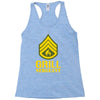 grill sergeant military Racerback Tank