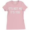 it's not me it's you Ladies Fitted T-Shirt