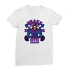 snake mountain gym Ladies Fitted T-Shirt