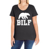 bilf, bear i'd like to Ladies Curvy T-Shirt