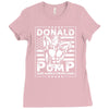 donald pump Ladies Fitted T-Shirt