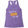 bump in the night Racerback Tank