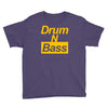 drum n bass birthday music Youth Tee