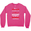 There's This Boy Who Stole My Heart He Calls Me Momma Crewneck Sweatshirt
