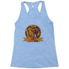 danger angry bear Racerback Tank