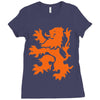 lion rampant Ladies Fitted T-Shirt