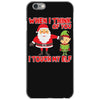 touch my elf christmas fun and naughty iPhone 6/6s Case