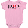 blood first Baby Bodysuit