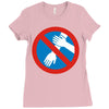 no quenelle! Ladies Fitted T-Shirt