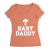 baby daddy funny new Women's Triblend Scoop T-shirt
