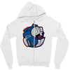one shall stand, one shall fall Zipper Hoodie