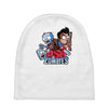 ash vs zombies Baby Beanies