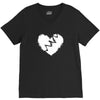 broken heart xxx V-Neck Tee