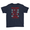 adapt or die encoded (white) Youth Tee