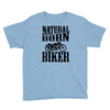 natural born biker Youth Tee