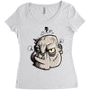 angry ogre. Women's Triblend Scoop T-shirt