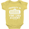 property of tla Baby Onesie