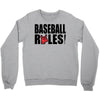 baseball rules Crewneck Sweatshirt