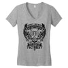 All Men are Created Equal but Only the Best are Born in October Women's V-Neck T-Shirt