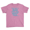 bad feeling Youth Tee