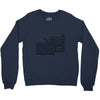 questionable table of elements Crewneck Sweatshirt