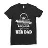 i get awesome husband Ladies Fitted T-Shirt