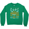 Born August  Multitasking Problem Solving Tees Crewneck Sweatshirt